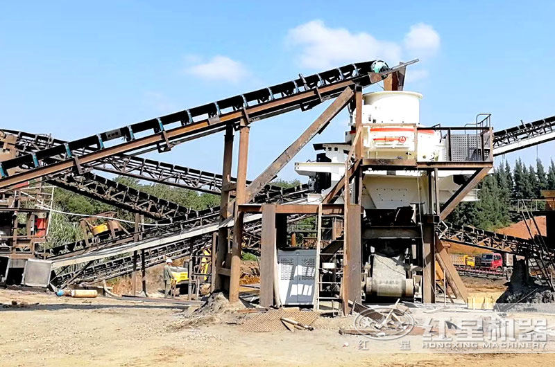 制砂機成品粒型好，成品多用于建筑工程，道路基建